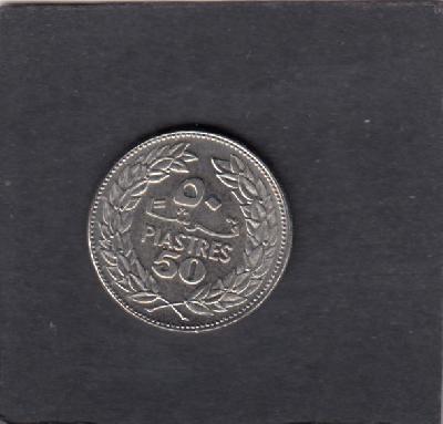 Beschrijving: 50 Piastres TREE  